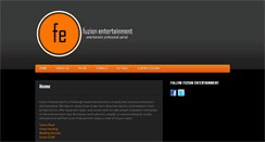 Desktop Screenshot of fuzionentertainment.com